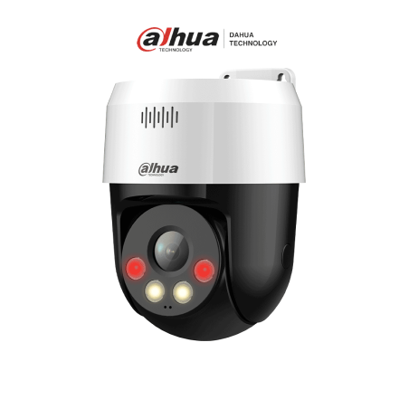 DAHUA DH-SD2A500NB-GNY-A-PV-0400 Cámara IP PT de 5MP / Full Color/ Disuasión activa/ Iluminador dual inteligente/ 30m de IR y...