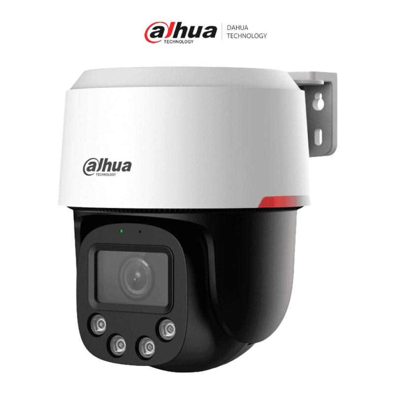 DAHUA DH-SD2C400NA-B-PV-0400-S2-PRO Cámara IP PT  de 4Megapixeles/ WizColor/ SMD3.0/ Lente 4mm/ Protección perimetral/ audio ...