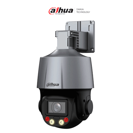 DAHUA DH-SD3C205DB-GNY-A-PV - Cámara IP PTZ de 2 Megapixeles/ 5x de Zoom Óptico/ WizSense/ Iluminador Dual/ IR de 50 Mts/ Mic...