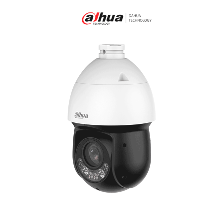 DAHUA DH-SD4D825MB-HNR - Cámara IP PTZ de 8 MP / WizSense/ 25x de Zoom óptico/ IR de 100 m/ Luz cálida 50m/H.265+/ WDR Real d...
