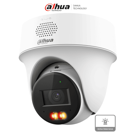 DAHUA IPC-PT1239H-PV-0280B - Cámara PT IP domo de 2 Megapixeles / Lente de 2.8 mm/ 30 Metros de Iluminación Dual Inteligente/...