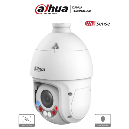 DAHUA SD4E425GB-HNR-A-PV1 - Cámara IP PTZ de 4 MP con WizSense, TiOC, FullColor, zoom 25x, Quick Pick, AutoTracking, SMD 4.0,...