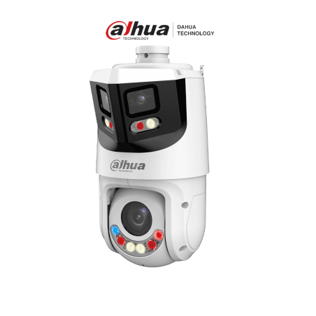 DAHUA SDT4E425-8P-GB-APV1-Cámara IP PTZ 8+4MP,8MP Vista Panorámica+4MP PT, TiOC WizSense, 25X Zoom, IR hasta100m, disuasión a...