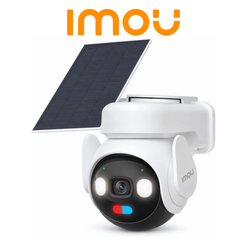 IMOU AOV PT 5MP (IPC-B7ED-5M0TEA-AM/FSP14) - Camara IP PT de 5 Megapixeles/ Conexión dual 4G+Wi-Fi/ Grabación Continua 365 dí...