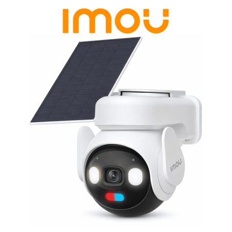 IMOU AOV PT 5MP (IPC-B7ED-5M0TEA-AM/FSP14) - Camara IP PT de 5 Megapixeles/ Conexión dual 4G+Wi-Fi/ Grabación Continua 365 dí...