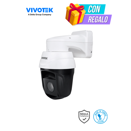 VIVOTEK SD9394-EHL - Cámara IP PTZ Exterior 8 MP, 32x Zoom Óptico, Smart IR 250mts, Protección Nema4X, IP66, IK10, WDR Pro, S...