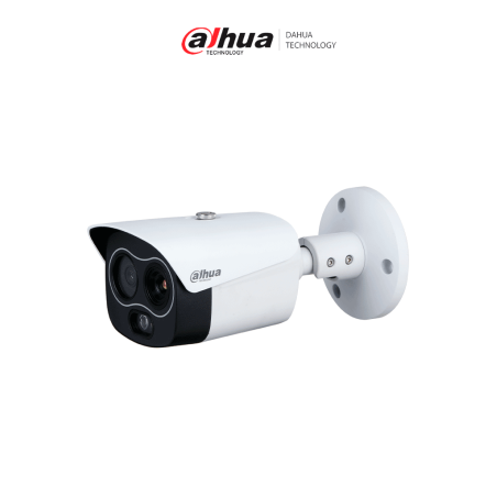 DAHUA DHI-TPC-BF1241-B7F8-DW-S8 Mini cámara tipo bala IP térmica de 4MP/ con IA: detección de calor, clasificación de persona...