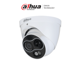 DAHUA TPC-DF1241-B2F2-DW-S8 -Camara IP Dual Termica/ Lente Termico de 2mm (256×192) / Lente Visible de 2mm y 4 Megapixeles/ E...