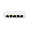 Switch UniFi Administrable Compacto de 5 Puertos 10/100/1000 Mbps, soporta entrada de PoE 802.3af/at