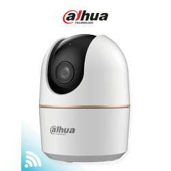 DAHUA DH-H3A - Cámara IP Domo Motorizado Wifi de 3 Megapíxeles con IA, autotracking, audio bidireccional (micrófono y altavoz...