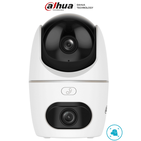 DAHUA DH-HPT1539DD-STW-5E2-IL - Cámara IP PT Dual de 10 Megapixeles/ Hero/2 Lentes de 3k/ 30 de IR y Luz Visible/ Boton de Ll...