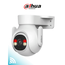 DAHUA DH-P3B-PV- Cámara IP PT WiFi de 3 Megapíxeles con audio bidireccional (micrófono y altavoz), sirena de 110 dB, WiFi 6, ...