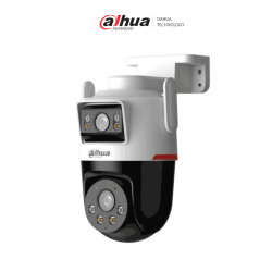 Dahua DH-IPC-PTS2349B3-SW-E2-PV-Cámara IP PT Wifi Dual de 6MP,2 Lentes de 3MP, WizColor/ Detección inteligente de doble canal...