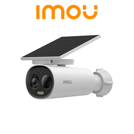 IMOU CELL 3C Kit (IPC-K9DCN-3T0WE/FSP12-TYPEC) - Kit de Cámara WiFi Cell 3C de 3MP con batería, panel solar incluido, lente d...