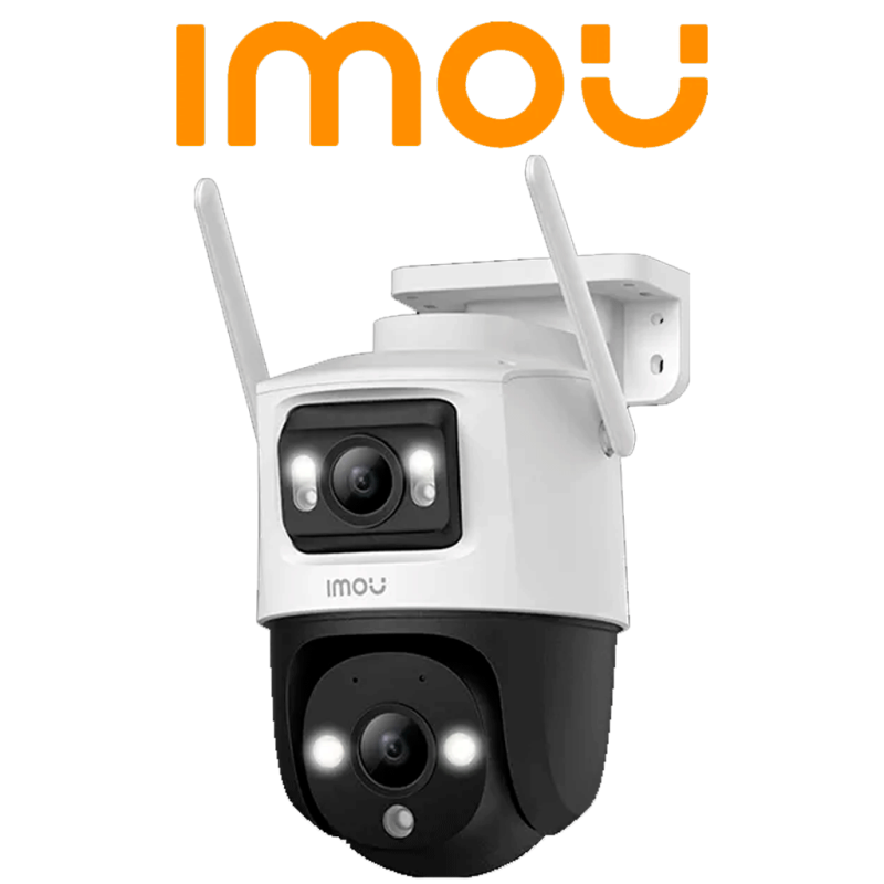 IMOU Cruiser Dual 10MP (IPC-S7XN-10M0WED ) - Cámara IP PT Dual Wifi Full Color con lente Fijo de 5 Megapixeles + Lente PT 5 M...