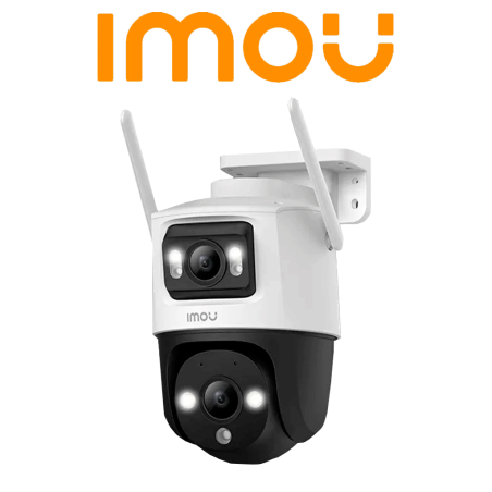 IMOU Cruiser Dual 6MP (IPC-S7XN-6M0WED) - Camara IP PT Wifi Dual de 6 Megapixeles/ Lente Fijo de 3 Megapixeles y Lente PT de ...