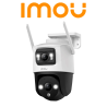 IMOU Cruiser Dual 6MP (IPC-S7XN-6M0WED) - Camara IP PT Wifi Dual de 6 Megapixeles/ Lente Fijo de 3 Megapixeles y Lente PT de ...