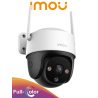 IMOU Cruiser SE+ 3MP (IPC-K7CN-3H1WE) - Cámara IP PT de 3MP con WiFi ofrece Full Color, audio bidireccional, 30m, micrófono y...