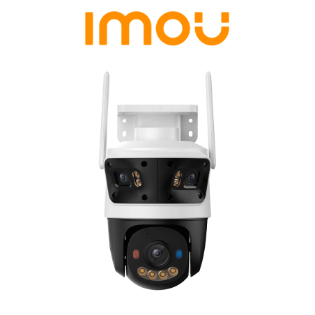 IMOU Cruiser Triple 11MP (IPC-S7UN-11M0WED ) - Camara IP PT Triple Wifi Smart Color 11MP con 2 lentes Fijos de 3 Megapixeles ...