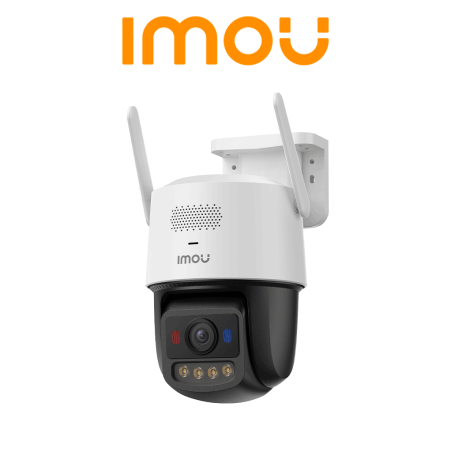 IMOU IPC-U7LN-6V0NE - Titan Pro 6MP P, WIFI, LENTE DE 3.6MM, NIGHT VISIÓN: 30 MTS SD 512GB, ALGO PLAY, 2 LUCES DE ADVERTENCIA...