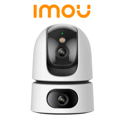 IMOU Ranger Dual (IPC-S2XN-6M0WED) - Cámara IP WiFi Dual de 6MP tiene un lente fijo y un lente PT de 3MP cada uno, visión noc...