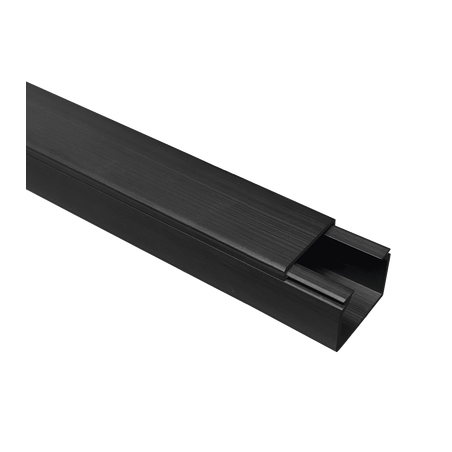 Canaleta TMK 1720 Color Negro con Cinta Adehsiva, 5 Ft. De Largo (1.5 m), Para uso en Exterior con Bajo Voltaje (5201-21362)
