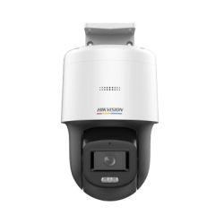 Domo PT IP 4 Megapixel / Lente 4 mm  / Luz Blanca 30 mts / dWDR  / PoE / IP66 / Micrófono y Bocina Interconstruido / Micro SD...