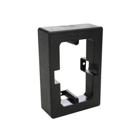 Caja de Registro Universal color Negro de PVC Auto Extinguible Color Negro (7900-02003)