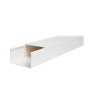 Canaleta TMK-4577 en PVC Blanco Autoextinguible: Solución Segura y Estética para Entornos Interiores, con Gran Capacidad de R...