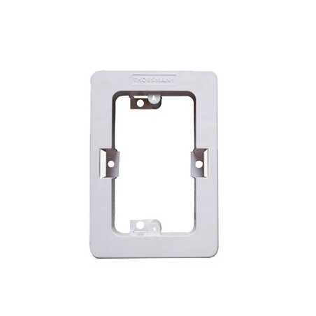 Caja Sin Fondo Universal, Color Blanco de PVC Auto Extinguible (7900-02002)