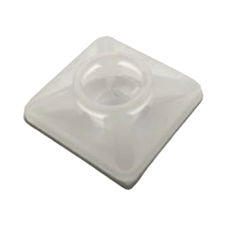 Base Autoadherible para Cinchos Práctica y Eficiente para la Organización y Fijación de Cables, Fabricada en Nylon Resistente...