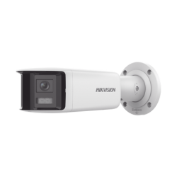 [FlexVu] [PROTECCIÓN ACTIVA] Bala IP Panorámica 4 Megapixel / 2 Lentes 2.8 mm (180°) / Imagen a Color 24/7 (ColorVu) / PoE / ...