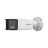 [FlexVu] [PROTECCIÓN ACTIVA] Bala IP Panorámica 4 Megapixel / 2 Lentes 2.8 mm (180°) / Imagen a Color 24/7 (ColorVu) / PoE / ...