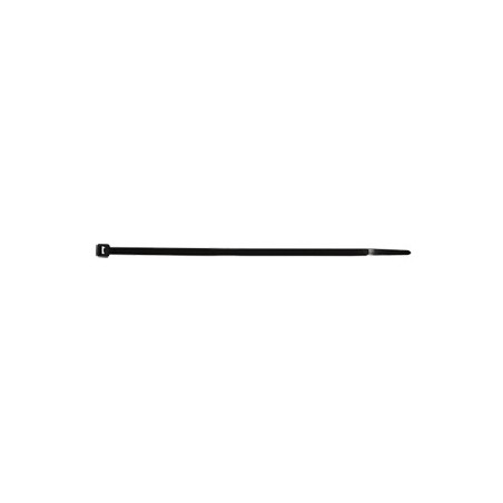 Cincho de nylon color negro, 4.8 x 190mm (100pzs) (4200-03001)