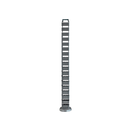 Organizador de Cables Vertical Articulado, Ideal para Llevar los Cables del Piso a Mesa o a la Cubierta del Escritorio de Man...