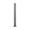 Organizador de Cables Vertical Articulado, Ideal para Llevar los Cables del Piso a Mesa o a la Cubierta del Escritorio de Man...