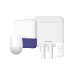 (AX PRO) KIT de Alarma AX PRO / Incluye: 1 Hub con bateria de respaldo / 1 Sensores PIR / 2 Contactos Magnéticos / 1 Control ...