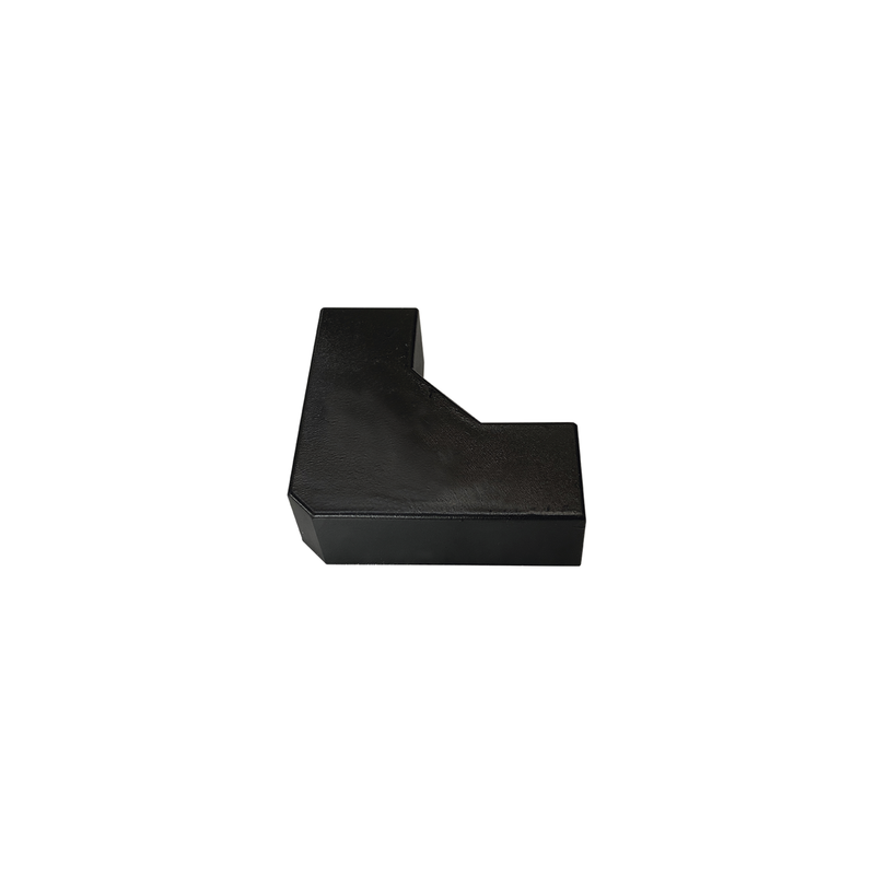 Sección en "L" Color Negro de PVC Auto Extinguible, Para Canaleta TMK-1720-N-CC (5230-02003)