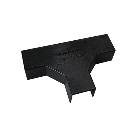 Sección en "T" Color Negro de PVC Auto Extinguible, Para Canaleta TMK-1720-N-CC (5240-02003)