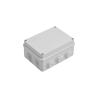 Caja Estanca de PVC Para Derivación y Conexión, 10 Entradas, Tapa Atornillada, 150x110x70 mm (Área interna), Uso Exterior IP5...