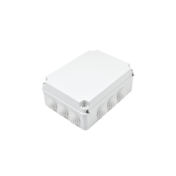 Caja Estanca de PVC Para Derivación y Conexión, 12 Entradas, Tapa Atornillada, 300x220x120 mm  (Área interna), Uso Exterior I...