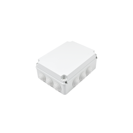 Caja Estanca de PVC Para Derivación y Conexión, 12 Entradas, Tapa Atornillada, 300x220x120 mm  (Área interna), Uso Exterior I...