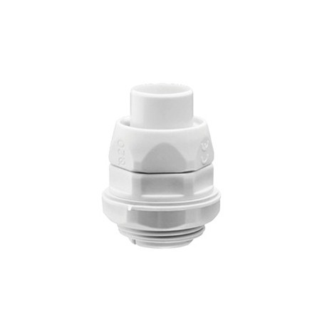 Conector (Racor) de tubería flexible a caja, PVC Auto-Extinguible de 32 mm, IP55