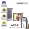 Videoportero IP Conexión a 2 Hilos / Con Monitor Wi-Fi para Interior / Frente de Calle  IP65 Uso En Exterior Debe Tener Prote...