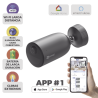 Cámara IP Inalámbrica Con Batería Recargable (Cero Cables) / 2K (3 Megapixel) / Micro SD / Detección Humana / Colores en Oscu...