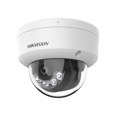 Domo IP 4 Megapixel / Lente 2.8 mm / Dual Light (30 mts IR + 30 mts Luz Blanca) / Micrófono Integrado / Antivandálico IK08 / ...