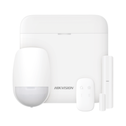 (AX PRO) KIT de Alarma AX PRO con GSM (3G/4G) / Incluye: 1 Hub con bateria de respaldo / 1 Sensor PIR / 1 Contacto Magnético ...