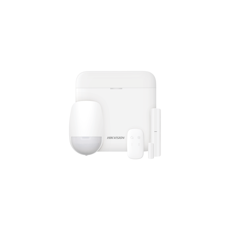 (AX PRO) KIT de Alarma AX PRO con GSM (3G/4G) / Incluye: 1 Hub con bateria de respaldo / 1 Sensor PIR / 1 Contacto Magnético ...