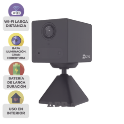 Mini Cámara IP Inalámbrica Con Batería Recargable (Cero Cables) / 2 Megapíxel  / Uso en Interior / Grabación en la Nube / Bas...