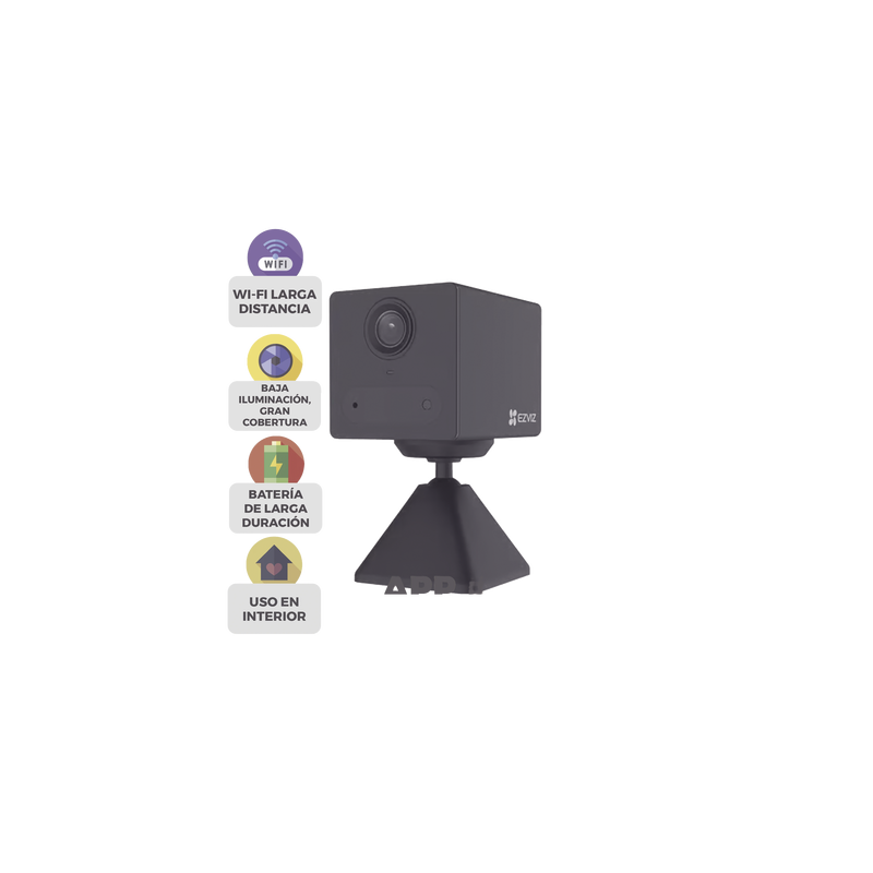 Mini Cámara IP Inalámbrica Con Batería Recargable (Cero Cables) / 2 Megapíxel  / Uso en Interior / Grabación en la Nube / Bas...
